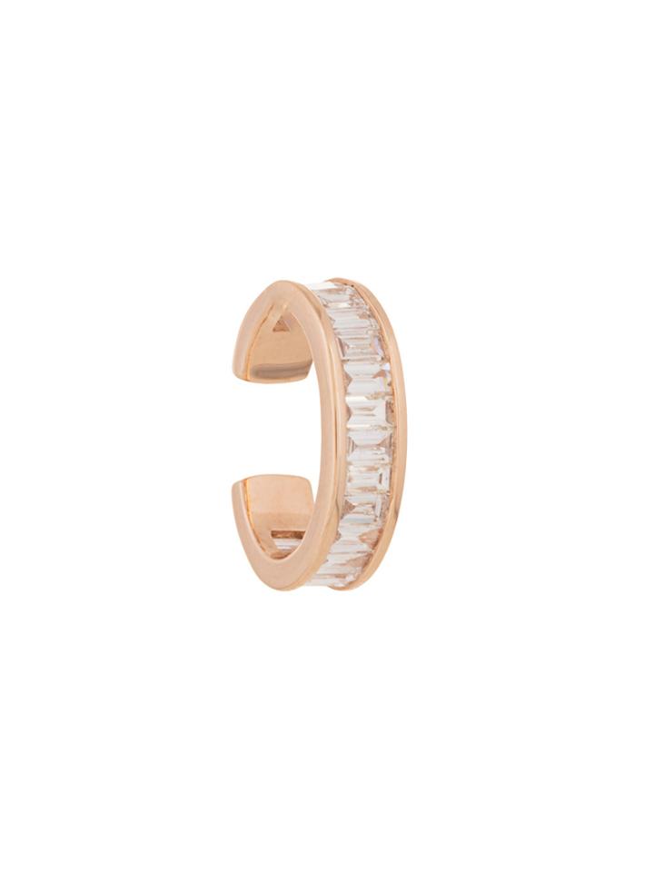 Anita Ko All Baguette Ear Cuff - Metallic
