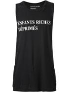 Enfants Riches Deprimes Distressed Logo Vest