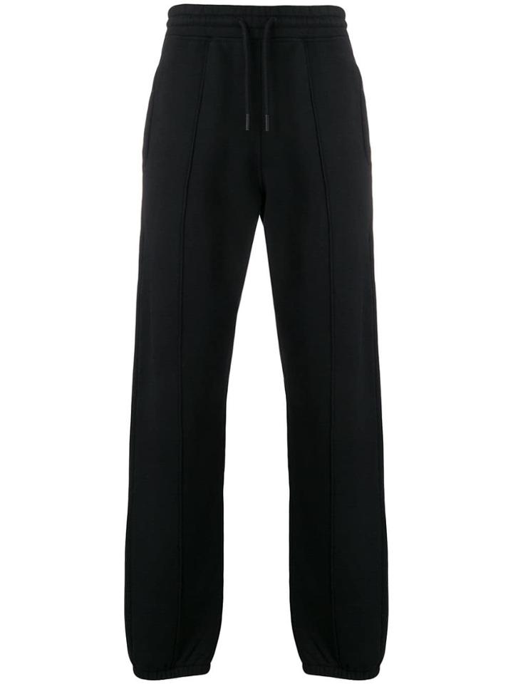 Off-white Squiggle Print Track Pants - Black