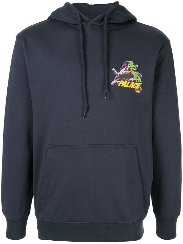 Palace Octo Hoodie - Blue