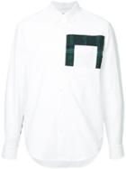 Coohem Tweed Detail Shirt - White