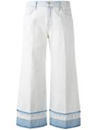 J Brand Liza Mid-rise Culotte Jeans, Women's, Size: 28, Blue, Cotton