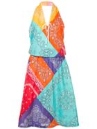 Junya Watanabe Comme Des Garçons Vintage Patchwork Bandana Dress -