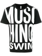 Moschino Moschino Swim Graphic T-shirt - Black