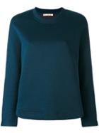 Marni - Long Sleeve Blouse - Women - Cotton/nylon - 38, Green, Cotton/nylon