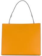 Danse Lente Structured Square Tote Bag - Yellow & Orange
