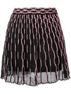 M Missoni Patterned Skirt - Black