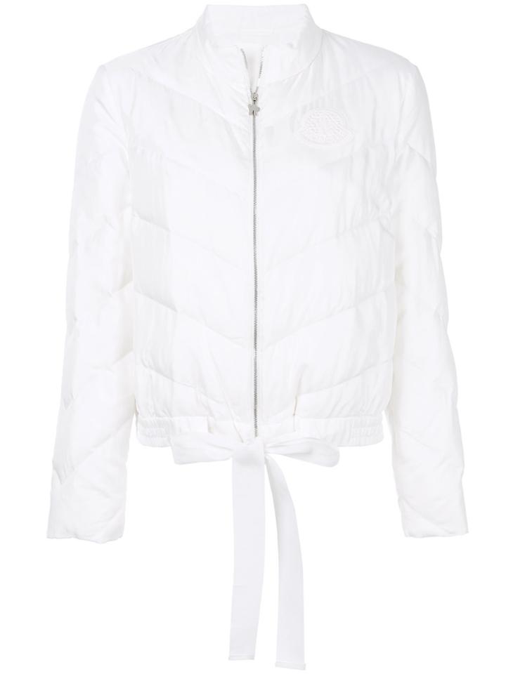 Moncler Gamme Rouge Quilted Puffer Jacket - White