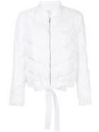 Moncler Gamme Rouge Quilted Puffer Jacket - White