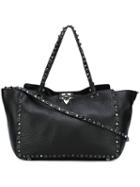 Valentino Medium 'rockstud Rolling' Trapeze Tote