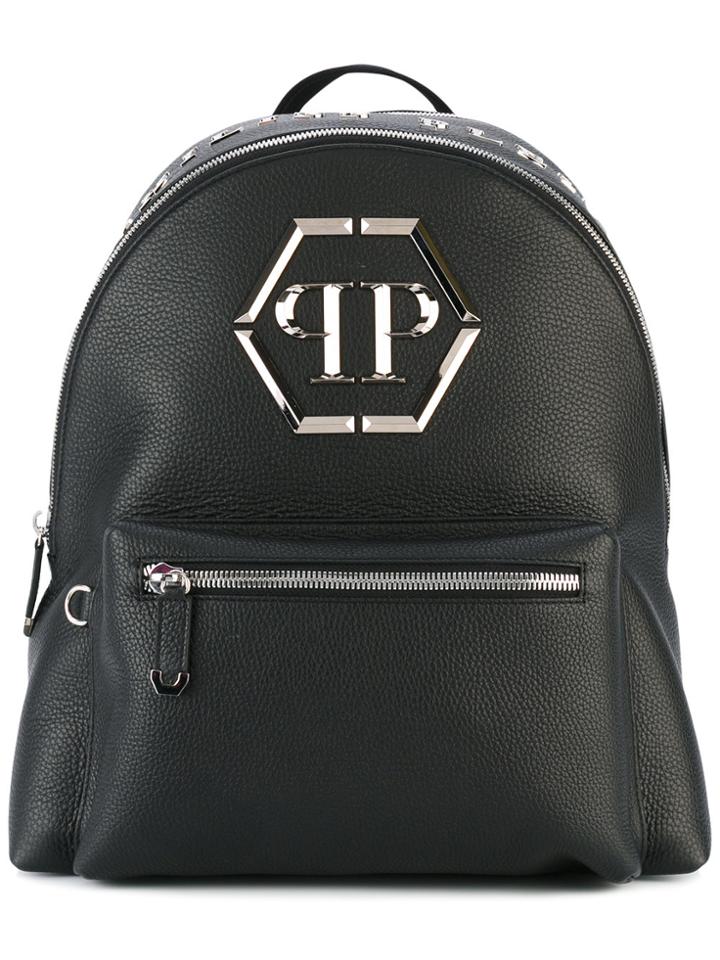 Philipp Plein Vehuel Backpack - Black