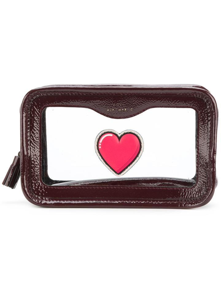 Anya Hindmarch Rainy Day Make-up Bag - Brown