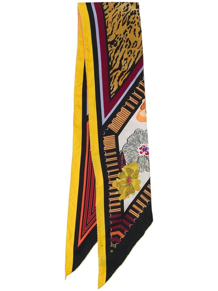 Etro Printed Neck Scarf - Black