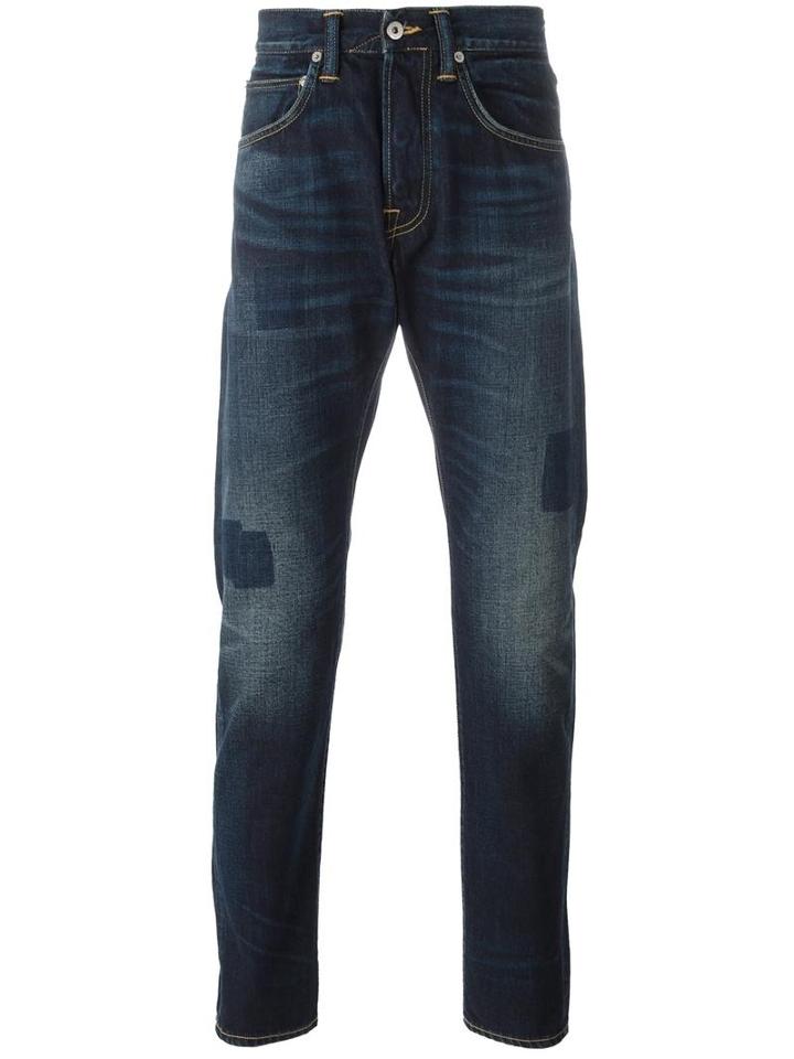 Edwin 'ed-55' Straight Leg Jeans, Men's, Size: 29, Blue, Cotton/polyester