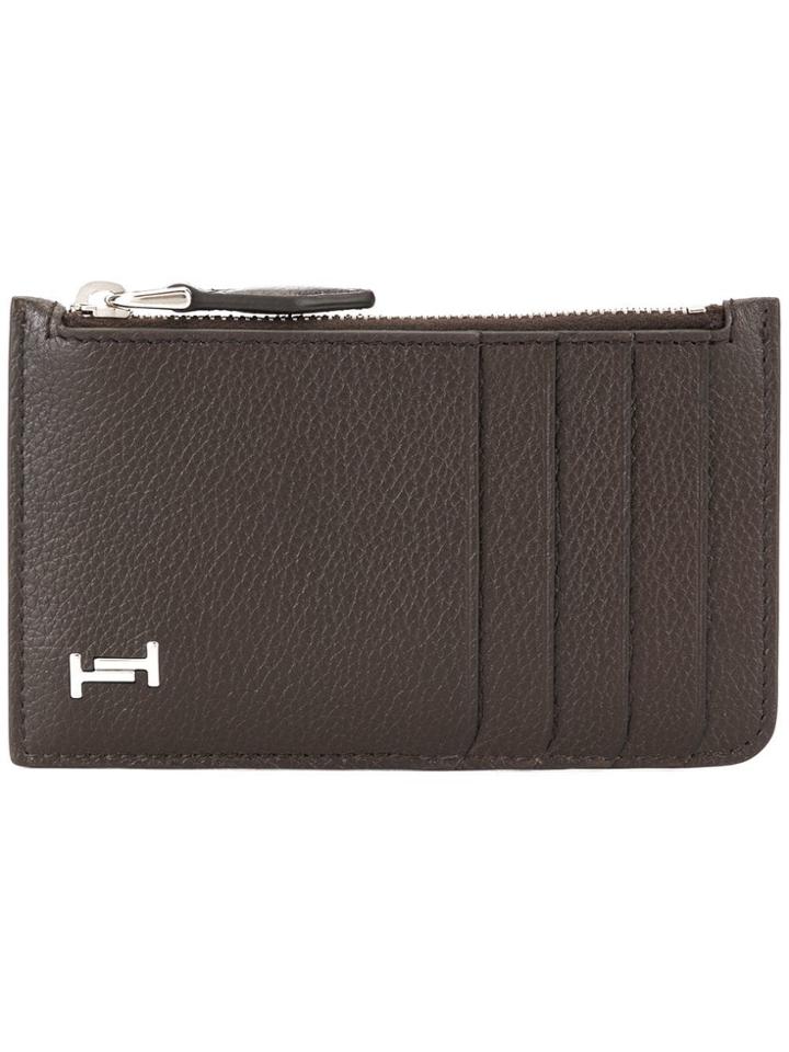 Tod's Zipped Cardholder - Brown