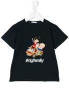 Dolce & Gabbana Kids #dgfamily Embroidered T-shirt, Toddler Boy's, Size: 2 Yrs, Blue