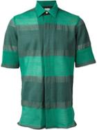 Paul Smith Striped Short Sleeve Shirt