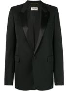 Saint Laurent Giacca Smoking Jacket - Black