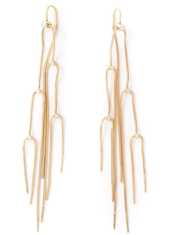 Antonio Bernardo 'extase' Diamond Earrings - Metallic