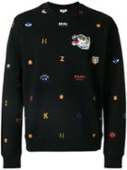 Kenzo - Multi Icon Sweatshirt - Men - Cotton - Xl, Black, Cotton