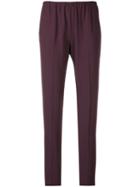 Forte Forte Slim Pull-on Trousers - Pink