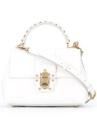 Dolce & Gabbana - Lucia Tote - Women - Calf Leather - One Size, Women's, White, Calf Leather