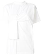 Y / Project Tie Front T-shirt - White