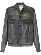 Song For The Mute Denim Jacket - Grey