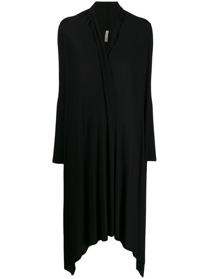 Stefano Mortari Asymmetric Knit Cardigan - Black