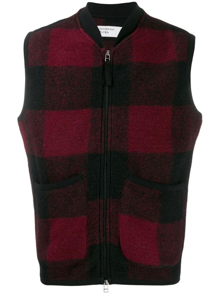 Universal Works Universal Works 21699 Red Check - Black