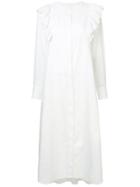 Macgraw Signal Shirt Dress - White