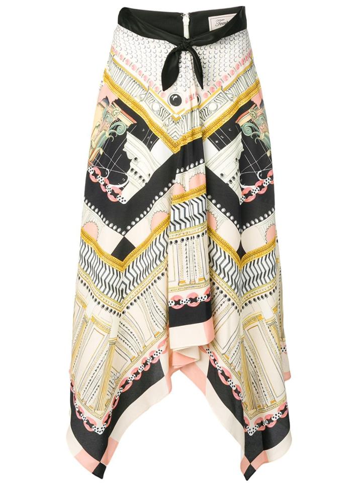 Temperley London Obelisk Skirt - Neutrals