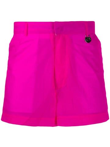 Xander Zhou Fitted Shorts - Pink