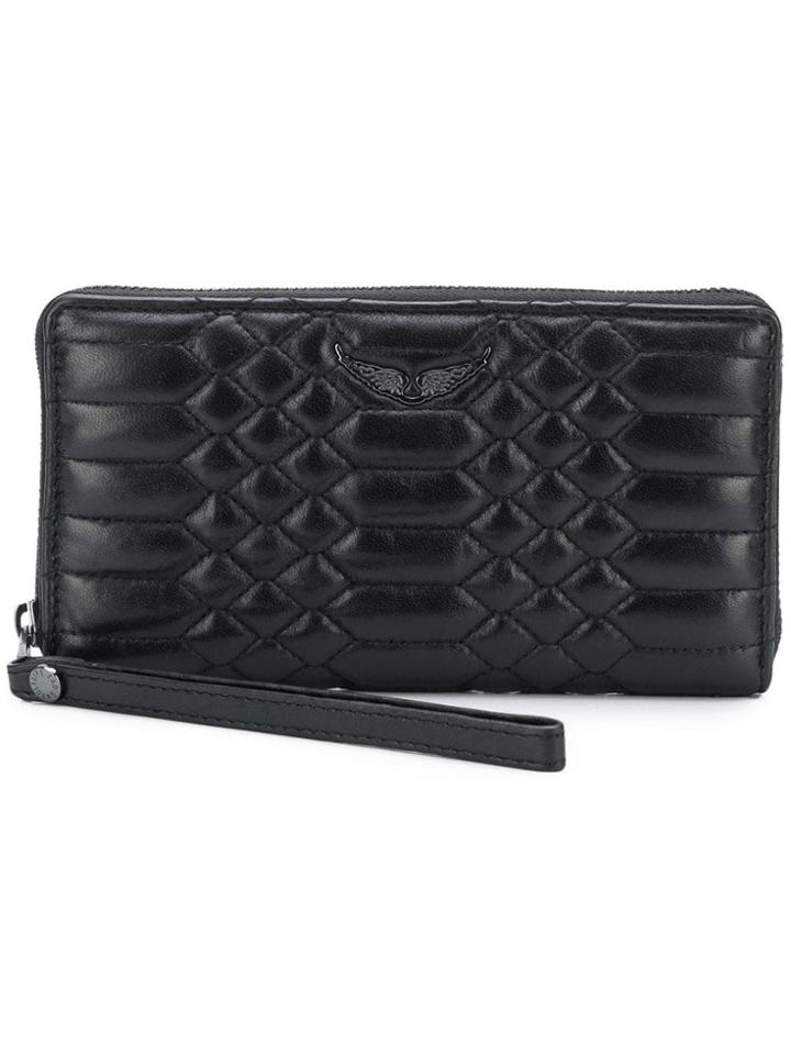 Zadig & Voltaire Zadig & Voltaire Pwgab4004f Noir Furs & Skins->calf