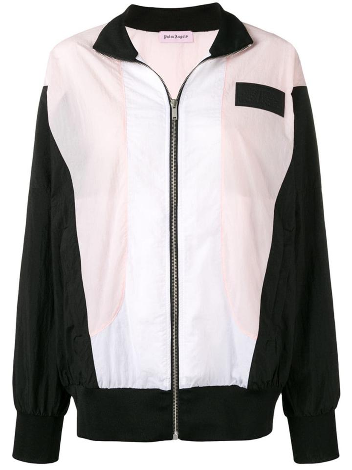 Palm Angels Colour Block Track Jacket - Pink
