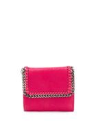 Stella Mccartney Mini Falabella Flap Wallet - Pink