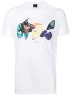 Ps By Paul Smith Butterfly Wing Print T-shirt - White