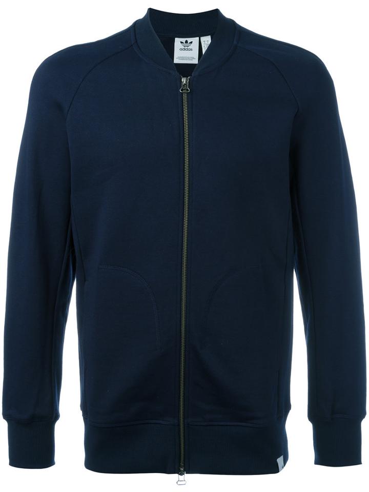 Adidas - Xbyo Track Jacket - Men - Cotton - M, Blue, Cotton
