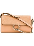 Chloé - Faye Wallet On Strap Bag - Women - Calf Leather - One Size, Nude/neutrals, Calf Leather