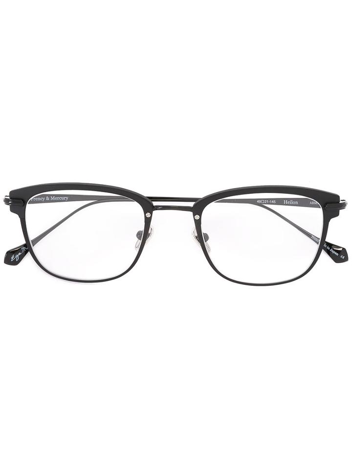 Frency & Mercury Heilon Glasses, Black, Titanium