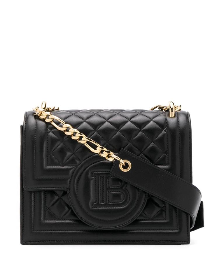 Balmain Balmain X Cara Bbag 21 Crossbody Bag - Black