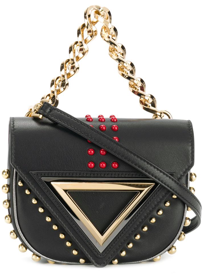 Giaquinto Candy Rock Shoulder Bag - Black