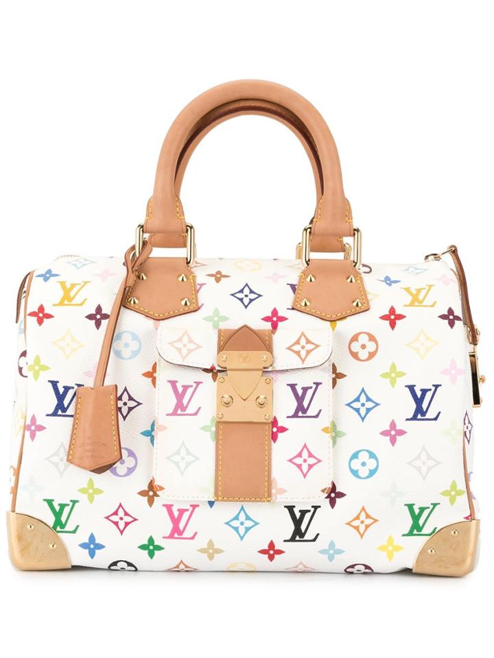 Louis Vuitton Pre-owned Speedy 30 Tote - White