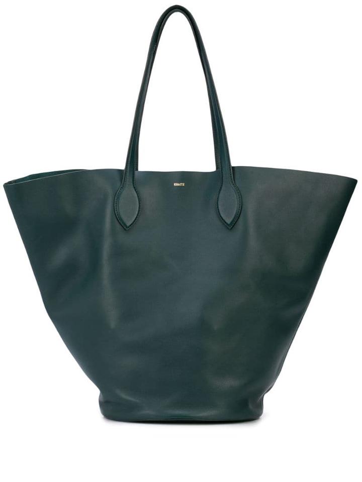 Khaite The Medium Circle Tote Bag - Green