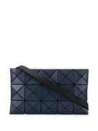 Bao Bao Issey Miyake Lucent Matte Style Crossbody Bag - Blue