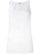 Brunello Cucinelli Classic Tank Top - White