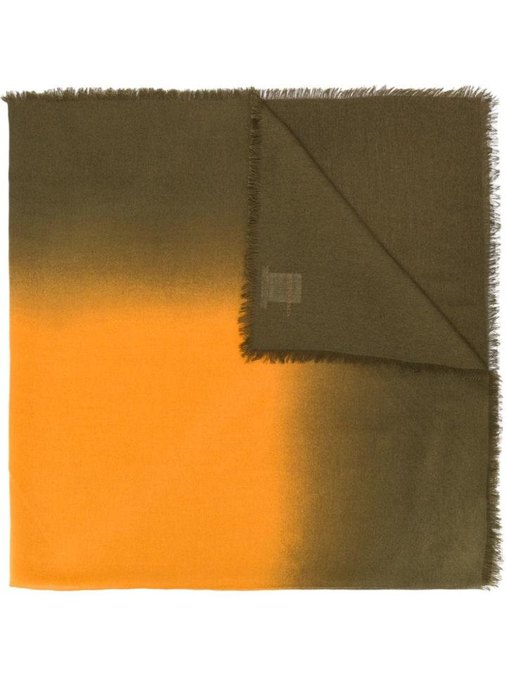 Bottega Veneta Royal Ombré Scarf - Yellow