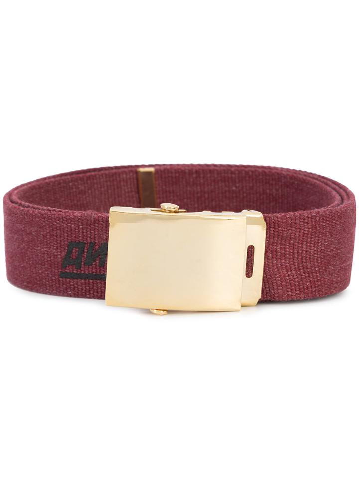 Gosha Rubchinskiy Dj Printed Belt - Red