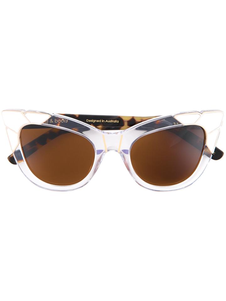 Pared Eyewear Puss & Boots Sunglasses - Nude & Neutrals