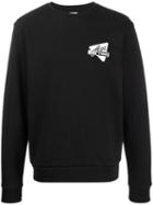 A.p.c. Printed Cotton Sweater - Black